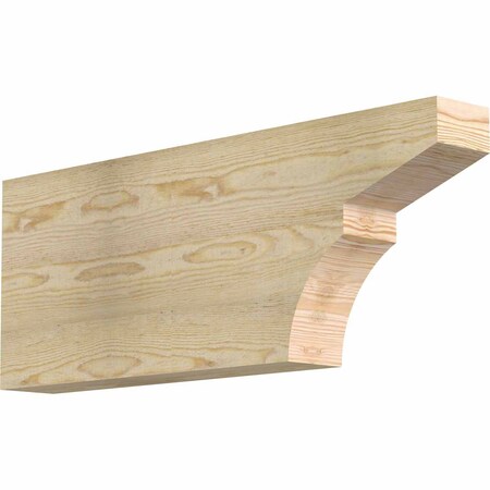 Ekena Millwork Monterey Rough Sawn Rafter Tail, Douglas Fir, 4"W x 12"H x 32"L RFT04X12X32MON00RDF
